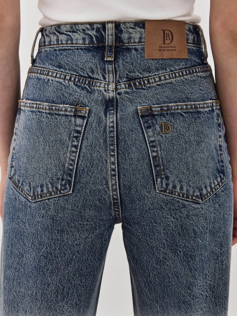 Dé Rococo No.8 High-Waisted Wide-Leg Denim - Picture 4 of 4